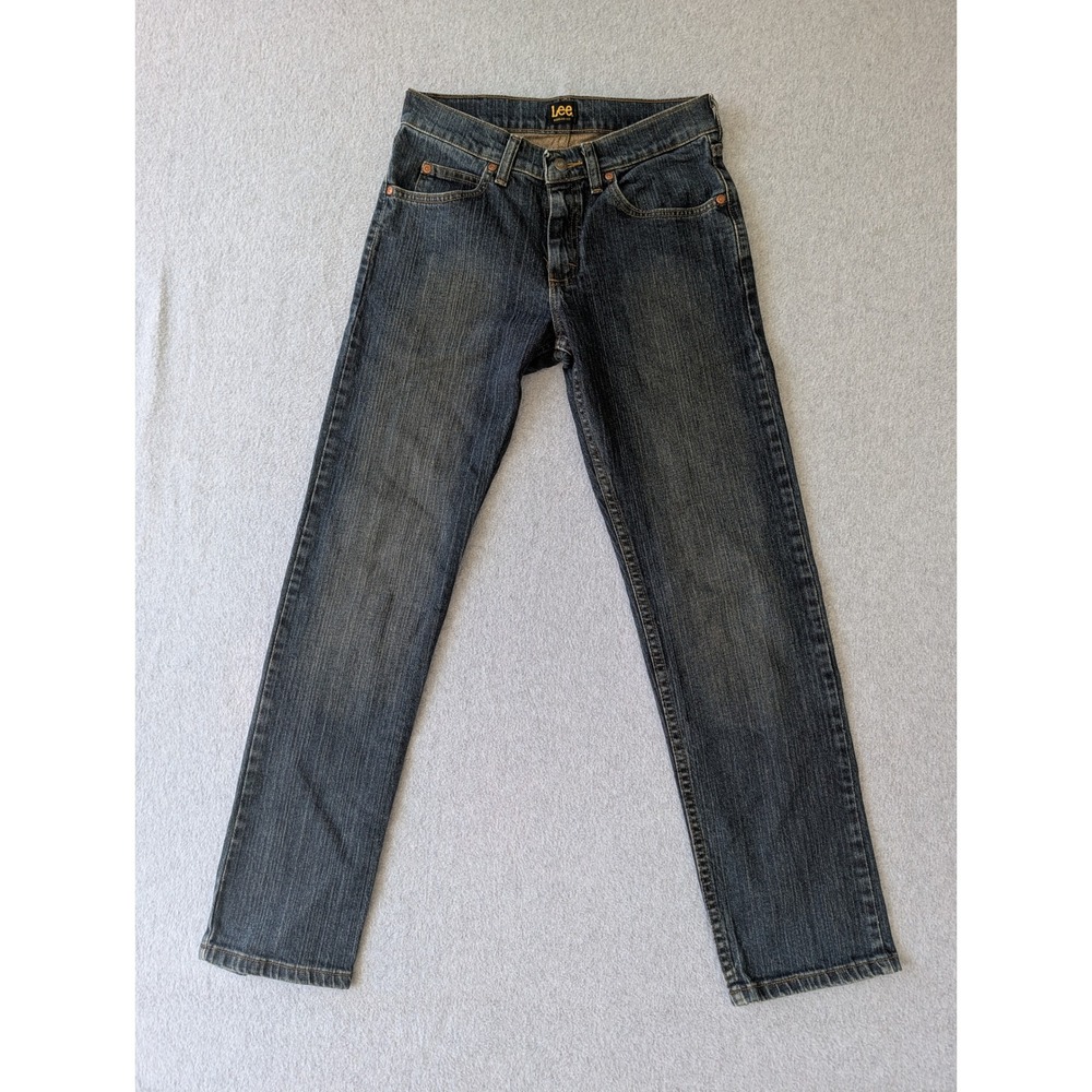 Lee Jeans Regular Fit Straight Leg  Dark Wash 29x30 2008984